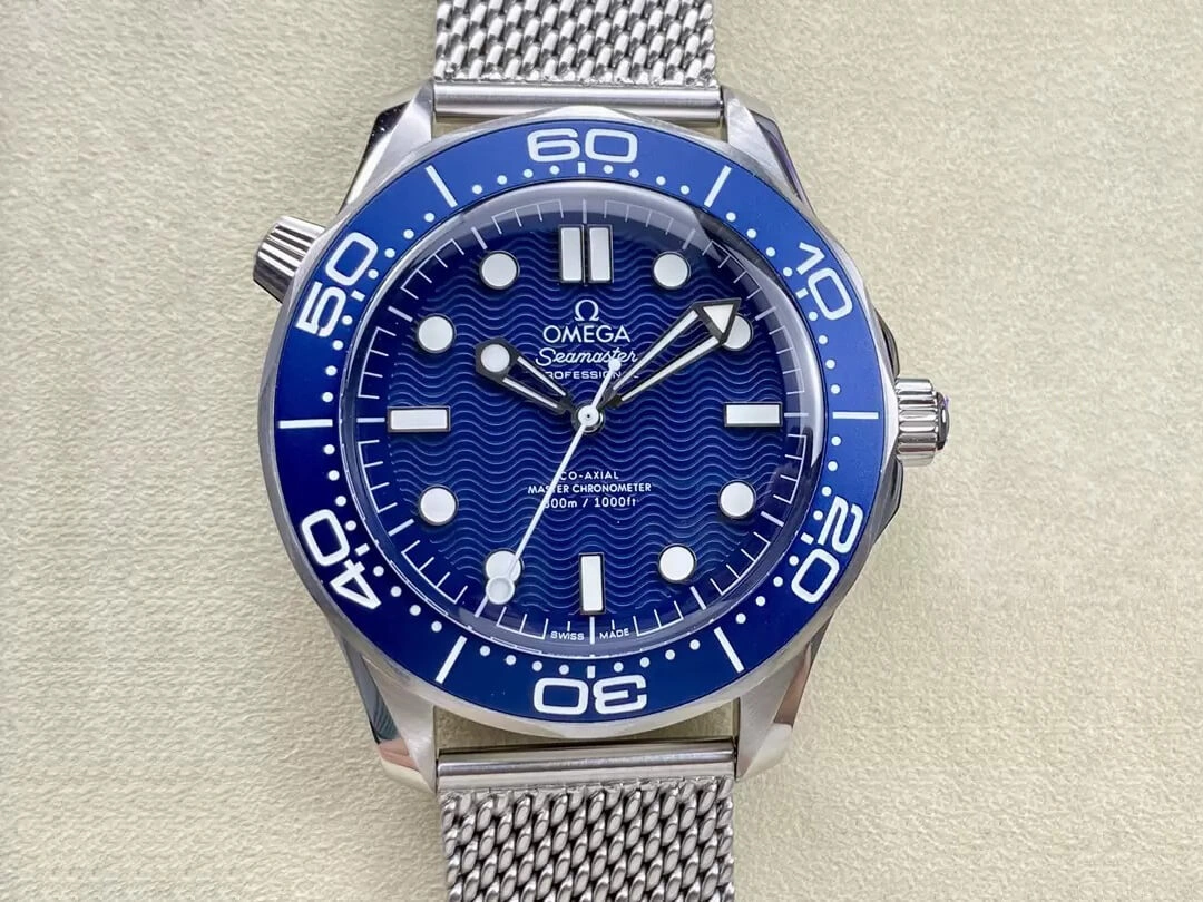 Omega Seamaster Diver 300M 210.30.42.20.03.002 VS Factory 1:1 Best Edition Replica Watch Blue Dial